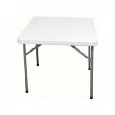 3ft / 86cm Square Plastic Trestle Table