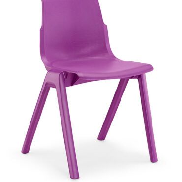 ErgoStak Chair - Purple Size 11 - 14 Years