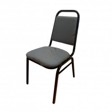 Loughborough Stacking Chair Grey Black