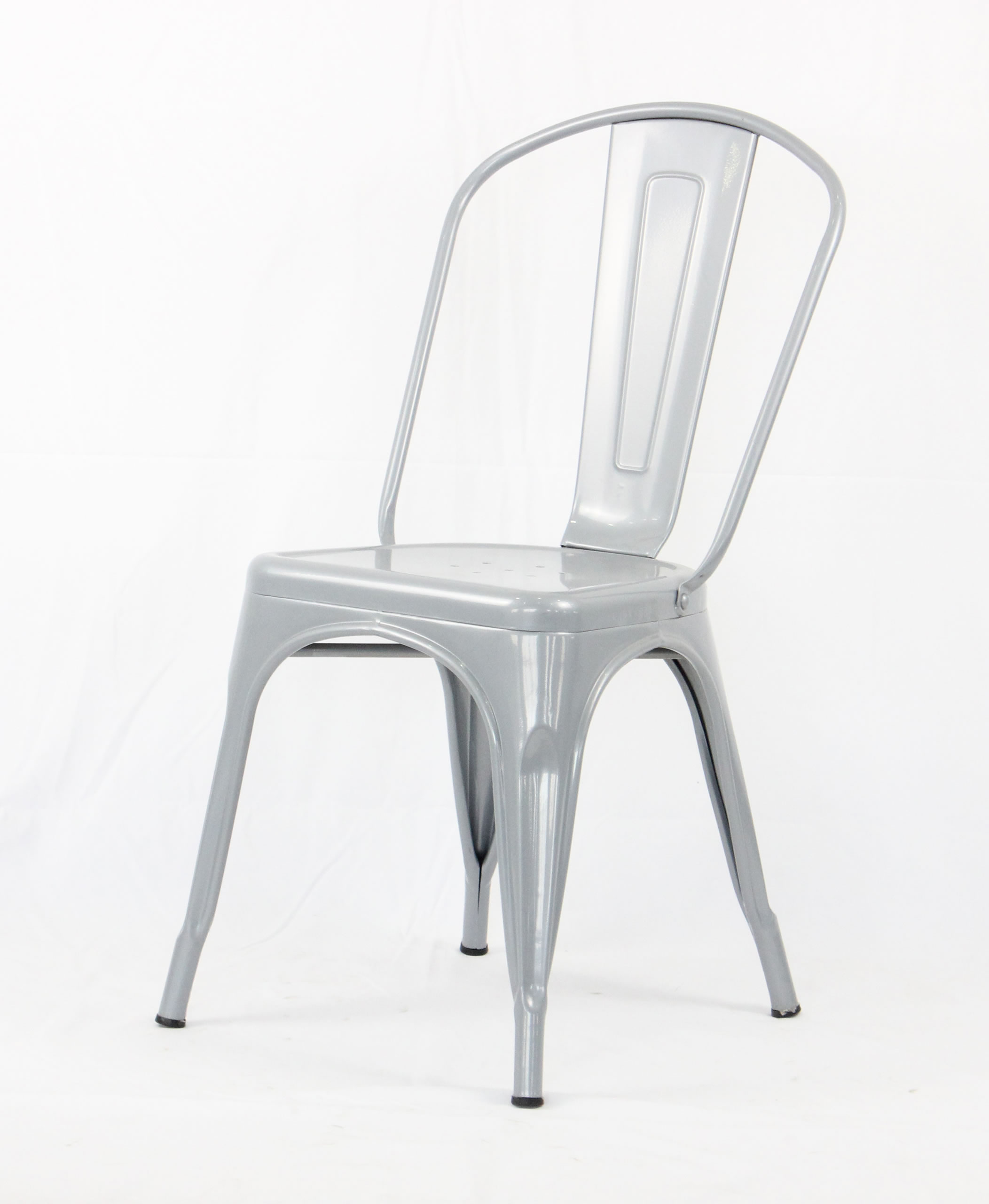 Tolix Chair Silver Grey